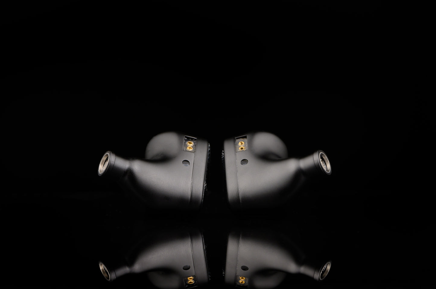 Onyx IEM's with a faceplate featuring the shell.