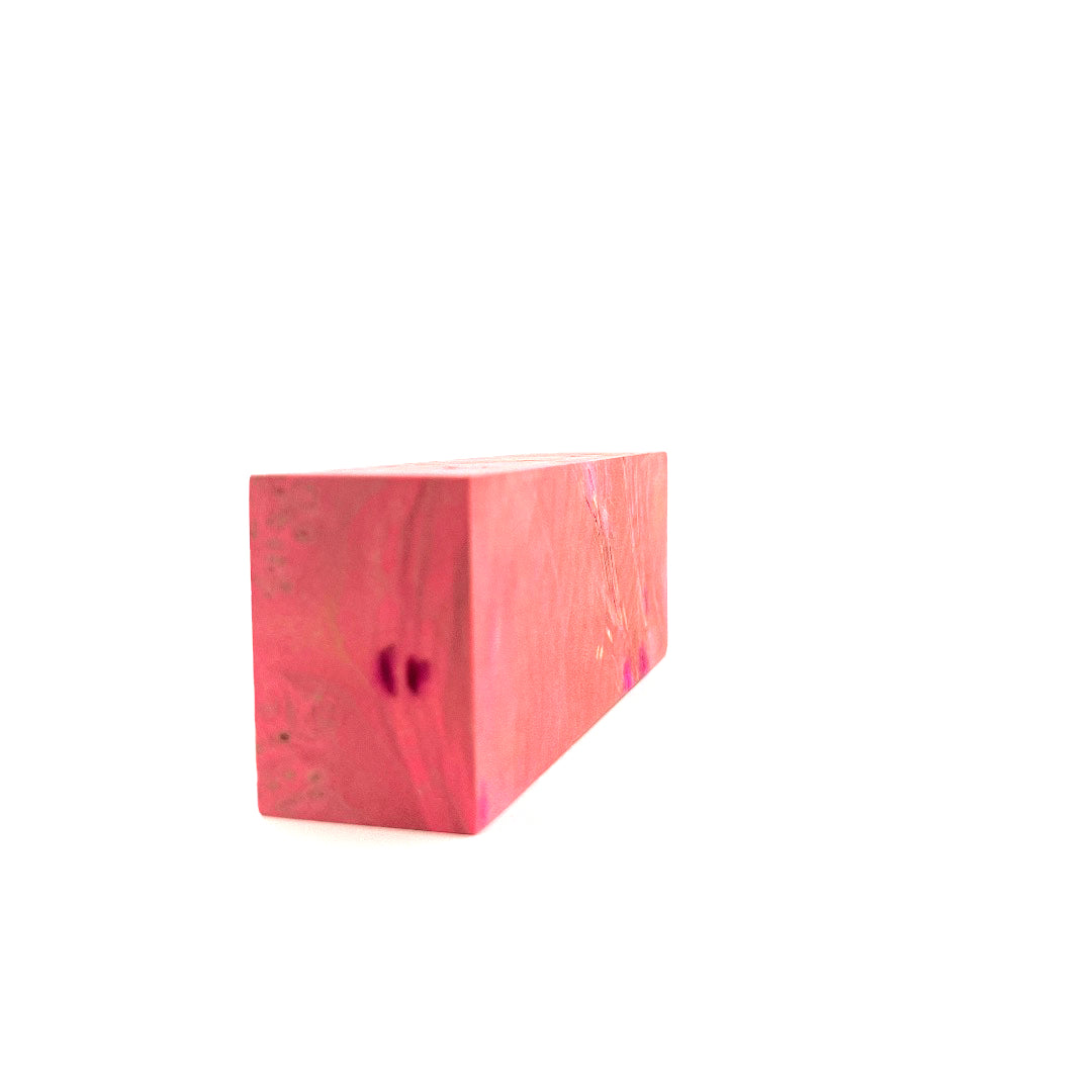 Photo of colorful block for use in building a Noble Prestige IEM