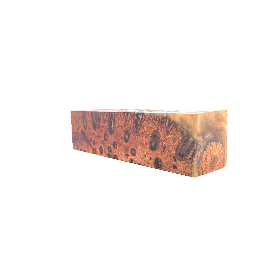 Photo of colorful block for use in building a Noble Prestige IEM