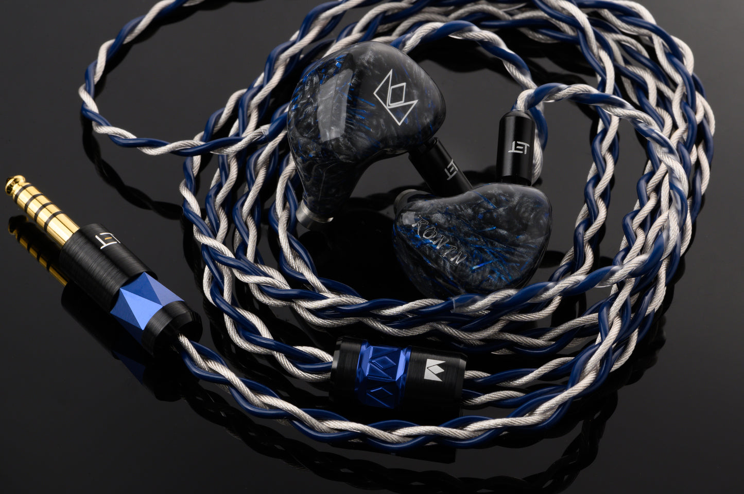 Ronin in-ear monitors with cable
