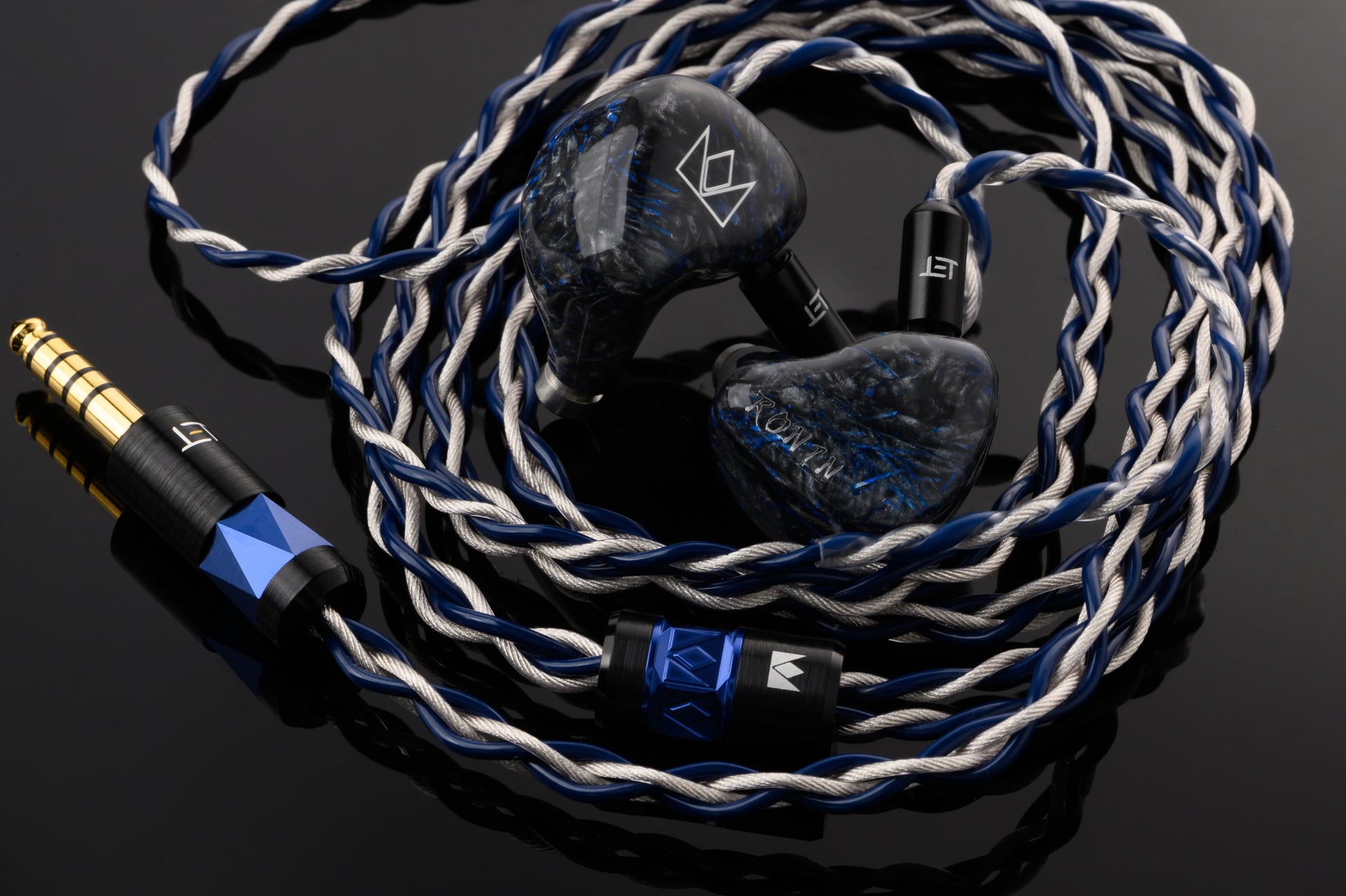 Ronin in-ear monitors with cable